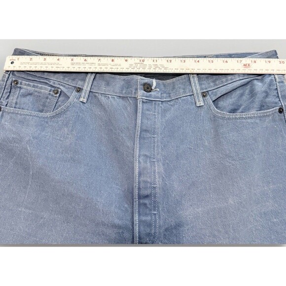 Levi’s 501 Men’s Jeans 42x32 (Fits 40/31) Stonewash Blue Straight Denim 09/2011 - Picture 14 of 16